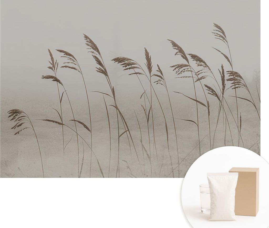 Fototapete - Wandbilder für Wohnzimmer - 152x104 cm - Dekorative Wandfolie - Modernes Design für Wanddekoration - Tapeten für Innenräume - Grä...