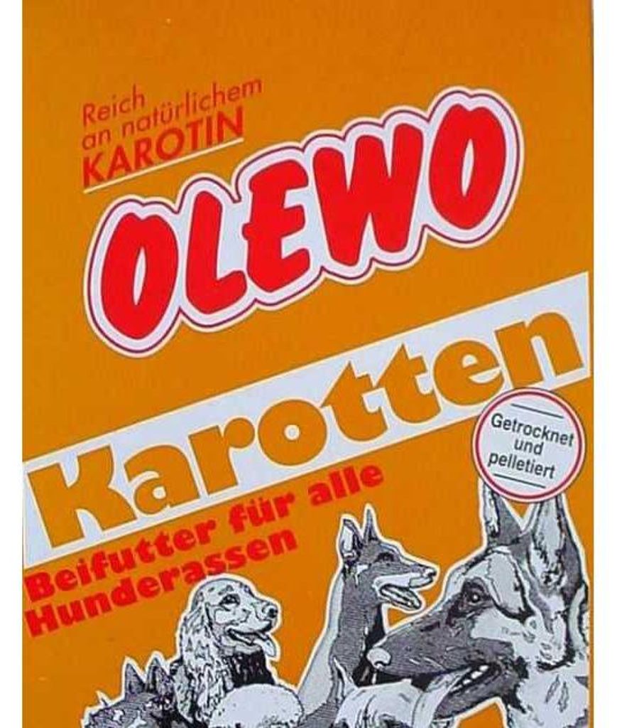 OLEWO Karotten-Pellets für Hunde, Universal, jede Rasse, Produktbild 