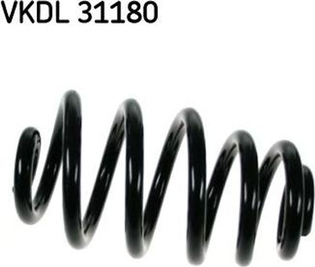 SKF VKDL 31180 Fahrwerksfeder OE 8E0511115DK kompatibel mit A4 8E