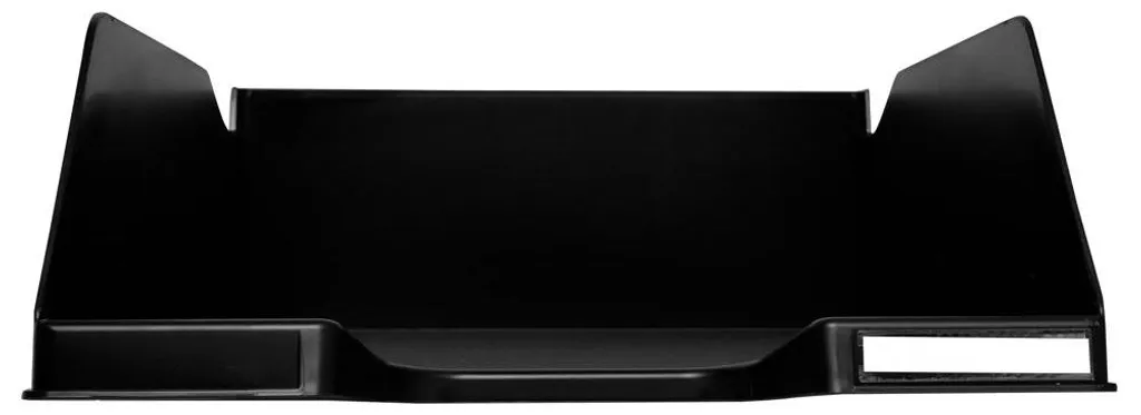 Corbeille bureau Exacompta EcoBlack noire en plastique recyclé durable