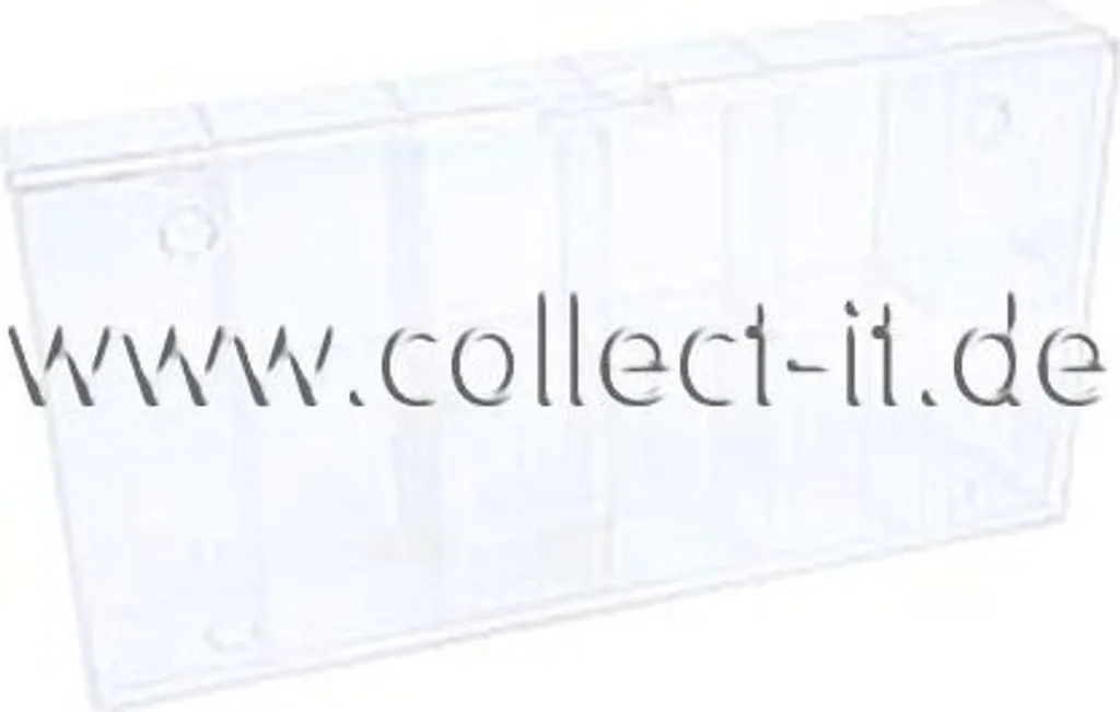Boîte de tri 12x transparente pour loisirs créatifs et mercerie - 50x