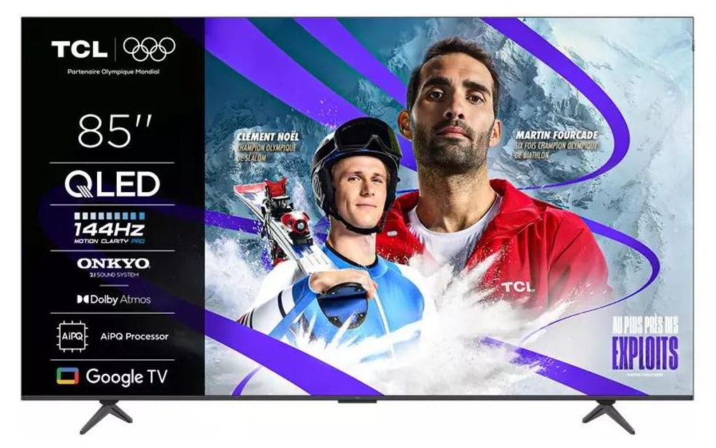 TCL P89K 85P89K TV 85" 4K Ultra HD Smart Wi-Fi Metallic 450 Produktbild 