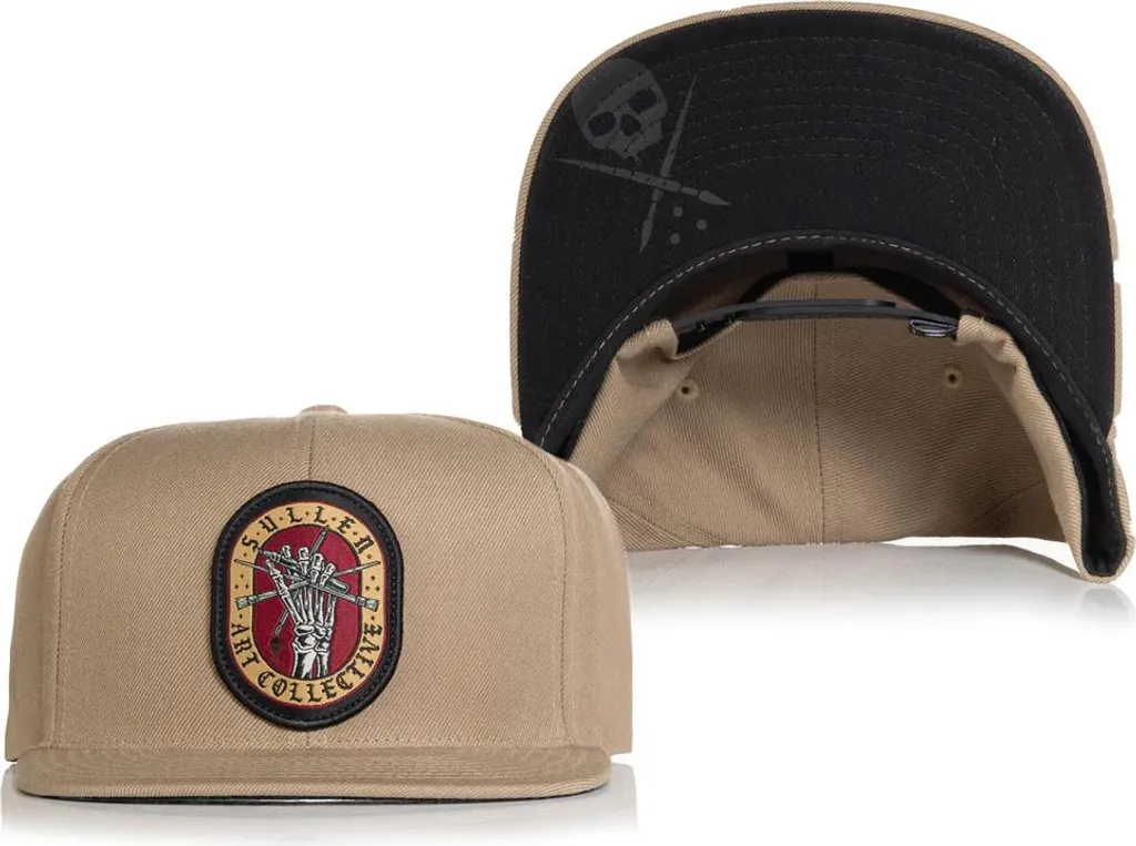Sullen Art Collective Snapback Armi Marron | Accessori Tattoo Style