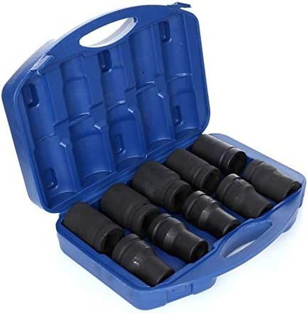 Schlagschrauber 1" Nüsse Schlagnuß Kraftnüsse Steckschlüssel 6-kant (UDR-NAS-10)