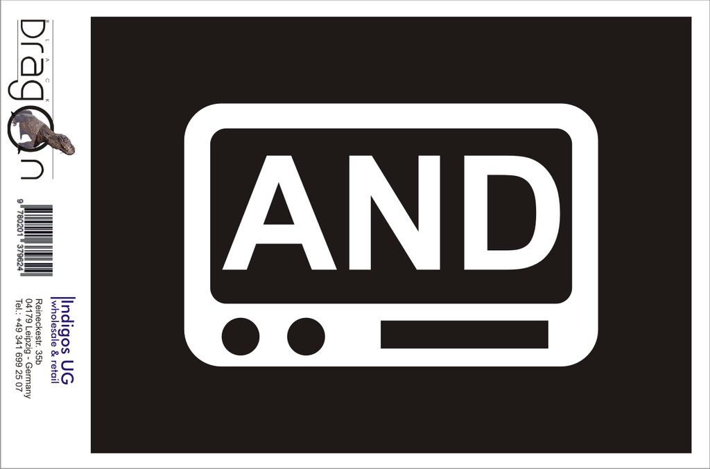 Aufkleber / Autoaufkleber - JDM / Die cut / Auto / OEM - Andorra AND - 110x70 mm rot - Heckscheibe / Heckscheibenaufkleber