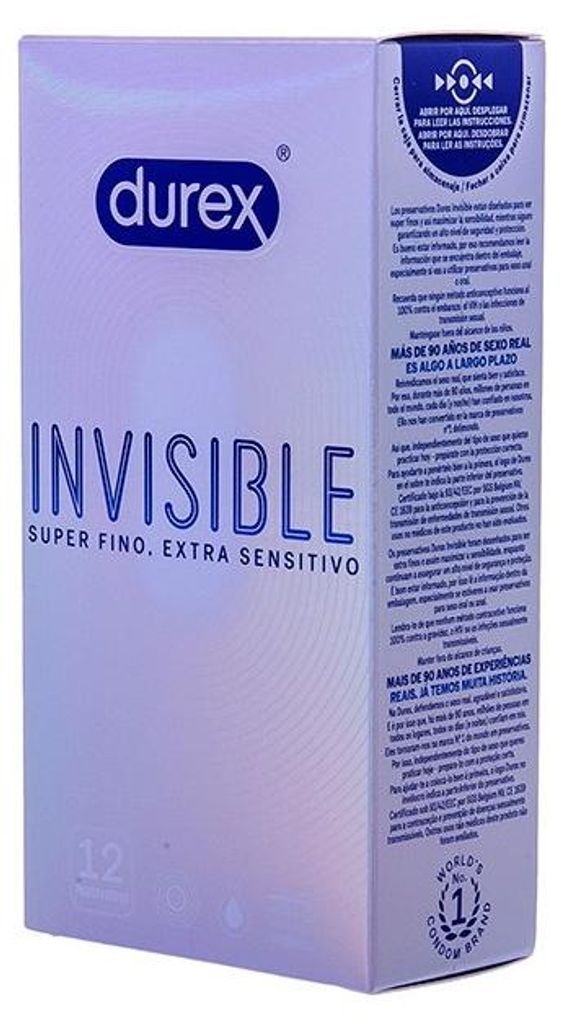 Preservativi sottili invisibili 52mm x12 mm Immagine del prodotto 
