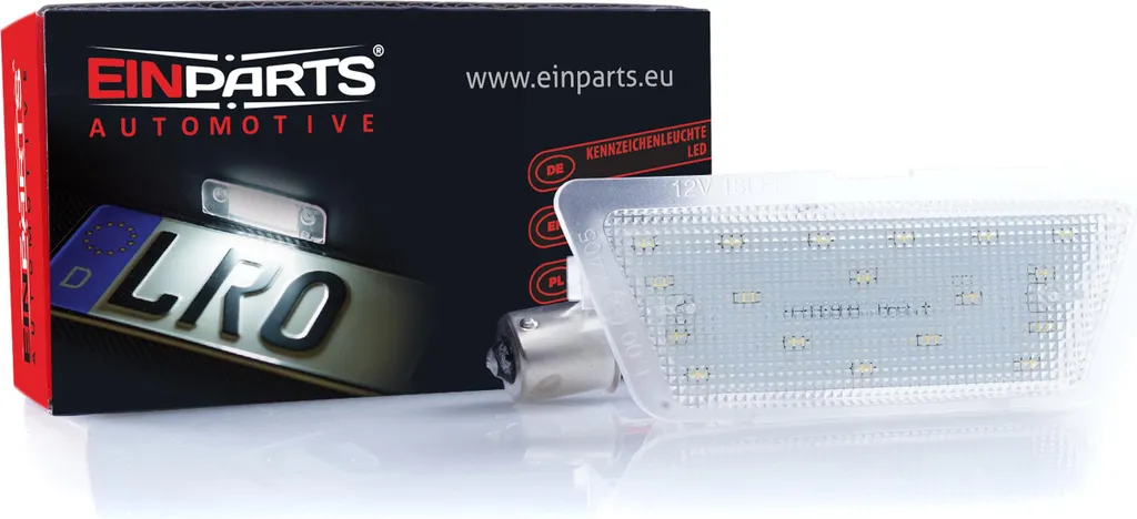 Kit LED plaque immatriculation Opel Astra G pour rénovation éclairage