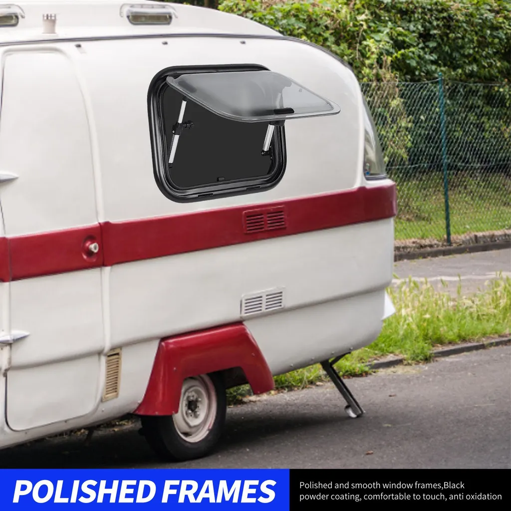 Fenêtre RV extensible double vitrage 457mm avec moustiquaire intégrée - 2