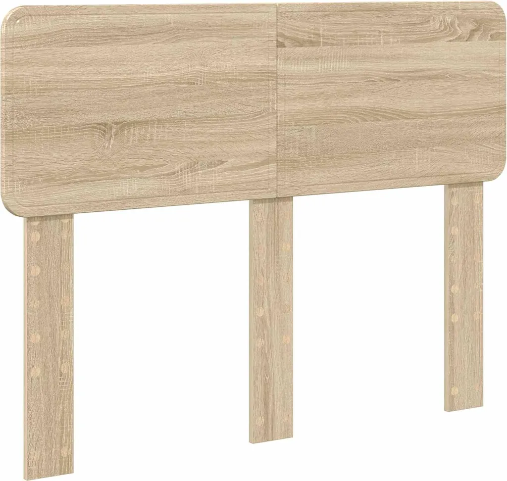 Testiera Letto Legno Rovere Sonoma 135 cm - Calore e Comfort