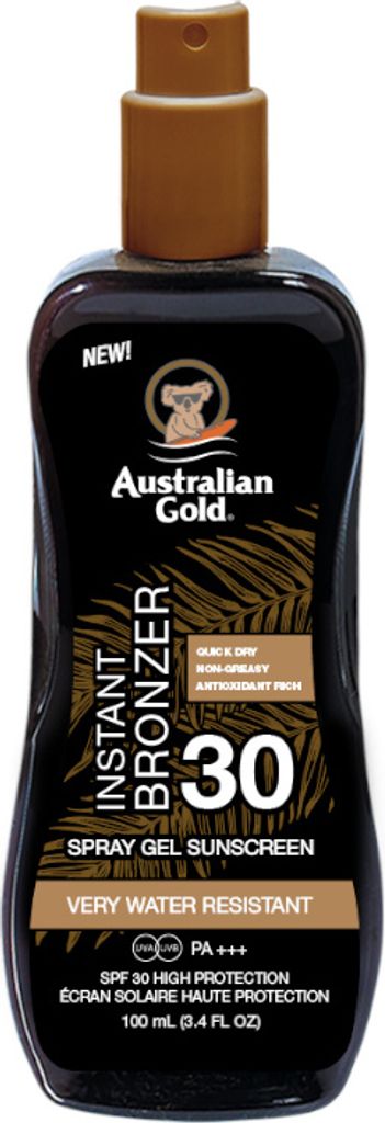 Australian Gold Spray Gel Instant Bronzer SPF30 Produktbild 