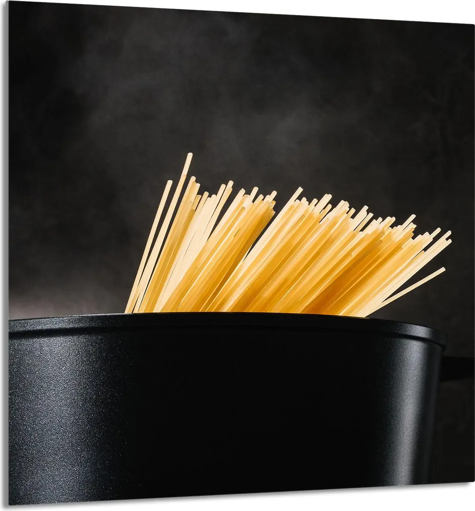 Paraschizzi Cucina Vetro 60x65 Pasta - Protezione Induzione e Gas