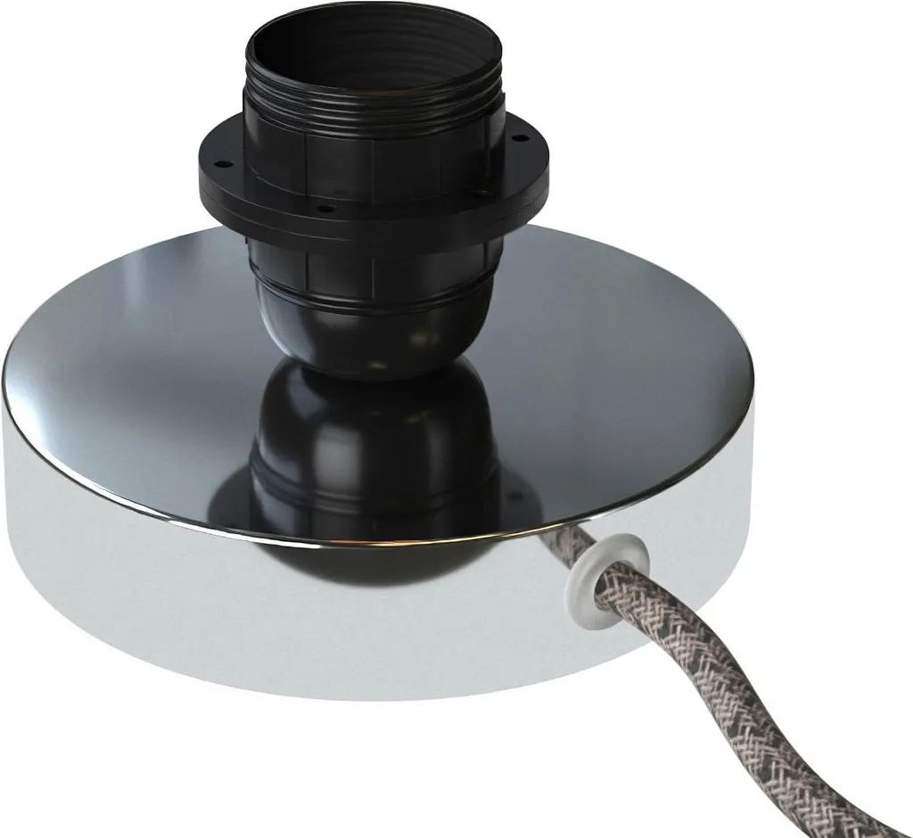 Base Lampada Posaluce Metallo E27 | Illuminazione Tavolo Moderna