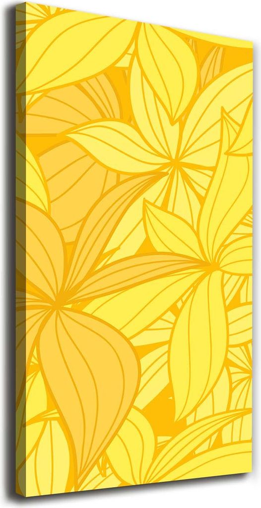 Tulup Leinwandbild - 70x140cm - Wandkunst - Drucke auf Leinwand - Leinwanddruck - Wohnzimmer Wanddekoration XXL - Wohnung Deko Kunstdrucke - Blum...