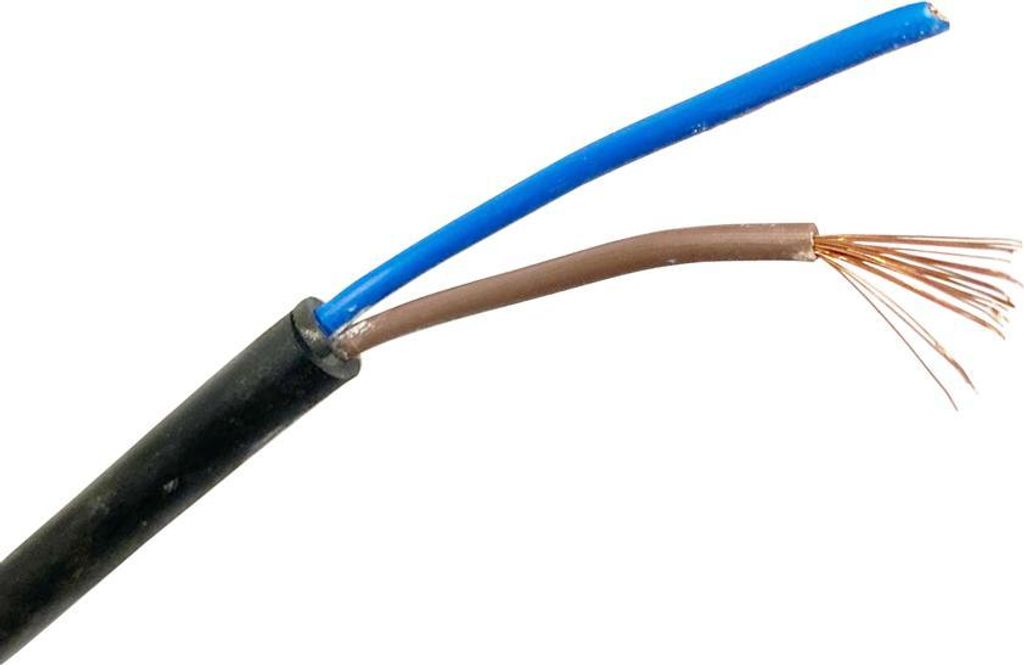 1,8m przewód gumowy zasilający 2x0,75 mm²