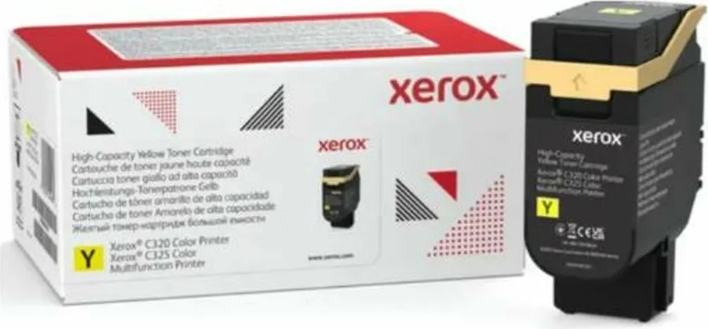 Toner Xerox 006R04830 Jaune Noir - Évitez les pannes et bavures d'encre
