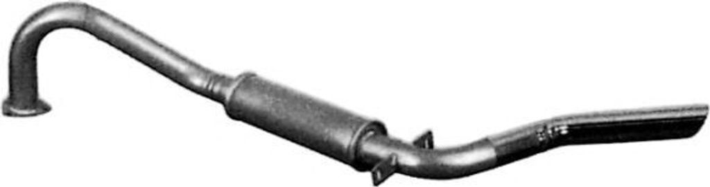 VEGAZ ALS-152 Endschalldämpfer für ALFA ROMEO 2600 Spider (106) Auspuff