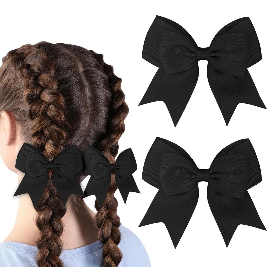 Barrettes à nœuds anti-glisse en satin, fixez vos cheveux avec élégance