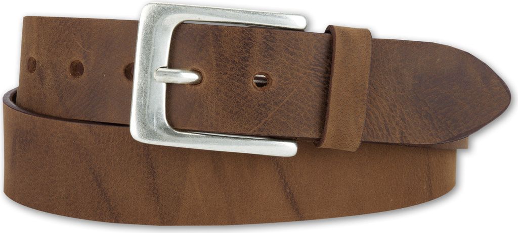 Bernd Götz 4cm Büffelleder Gürtel schwarz 0020 85