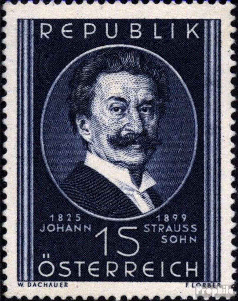 Briefmarken Österreich 1949 Mi 934 (kompl.Ausg.) postfrisch Produktbild 