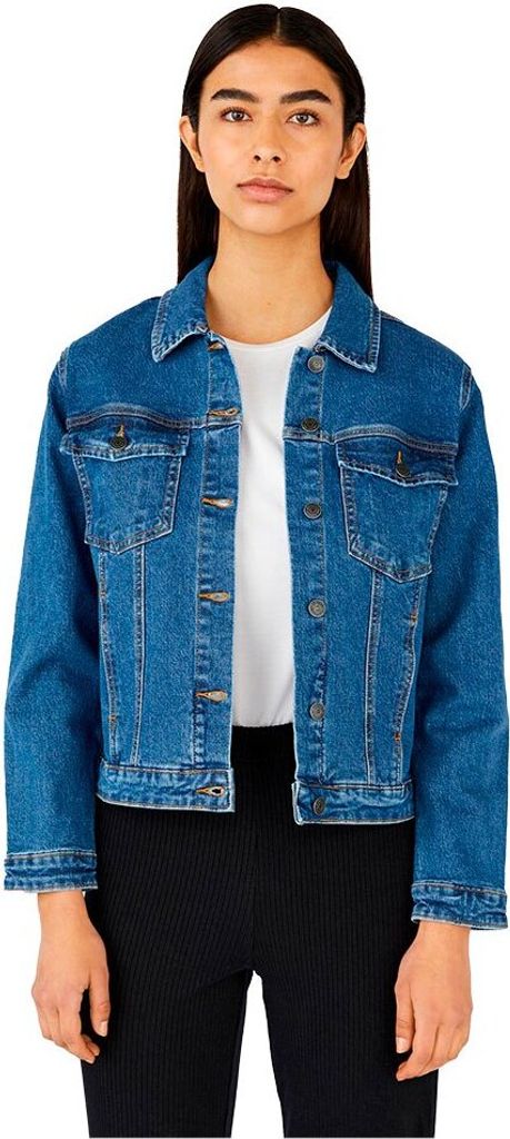 Object Marina Jeansjacke Blau S Frau Blau S