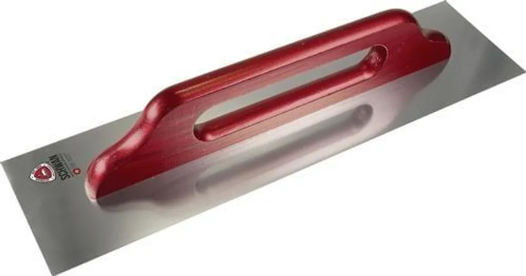 Truelle suisse 500 mm lame inox et manche bois de hêtre premium