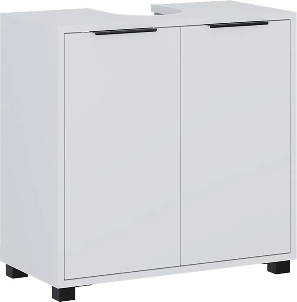 Meuble vasque Vicco Alina 60x60cm pour cacher siphon et ranger vos produits
