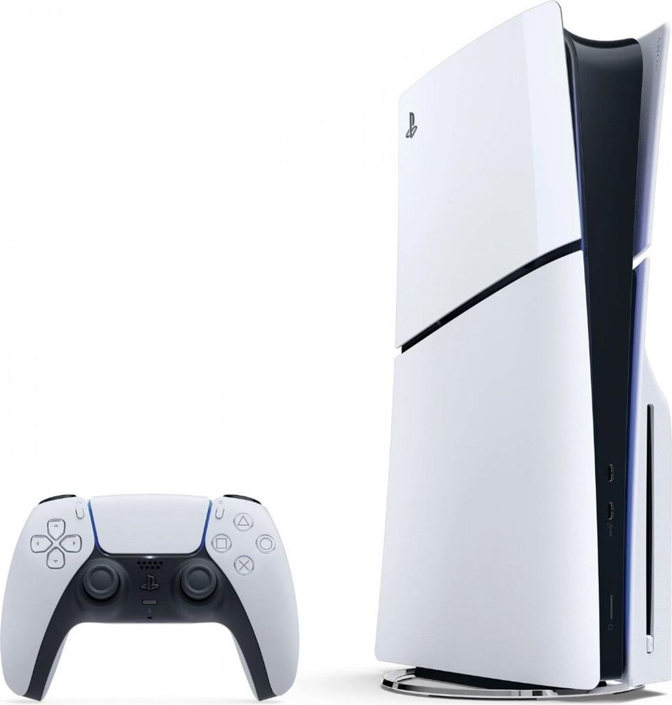 Sony PlayStation 5 Slim BluRay-Konsole 1 TB weiß Produktbild 