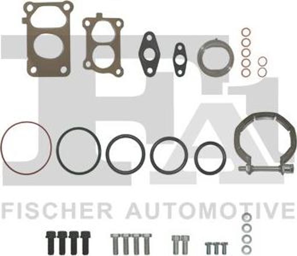 FA1 KT100230 Montagesatz, Turbolader OE kompatibel mit 5er E60, 5er E61