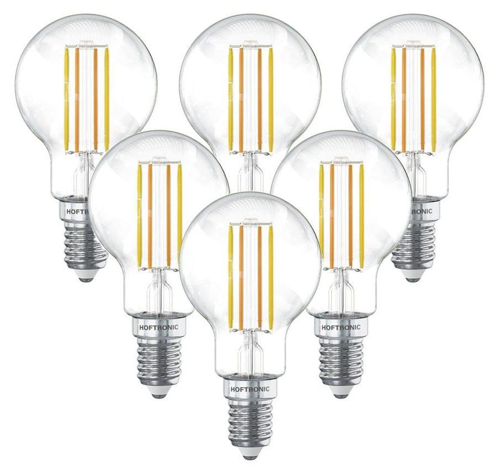 hoftronic Smart WiFi LED-Glühlampe E14 4,9W 470lm P45 Produktbild 