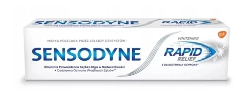 Sensodyne Dentifrice aide immédiate pour dents sensibles, Image du produit 