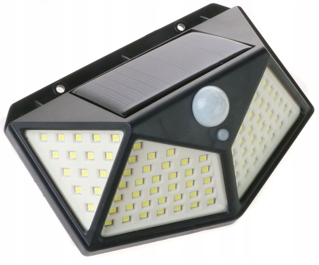 LAMPA SOLARNA LED z czujnikiem zmierz ruch 100LED Zdjęcie produktu 