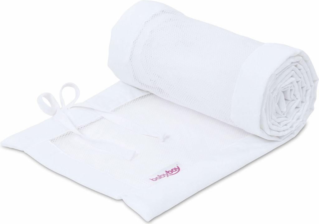 babybay Nestchen Mesh-Piqué passend für Modell Boxspring XXL, weiß