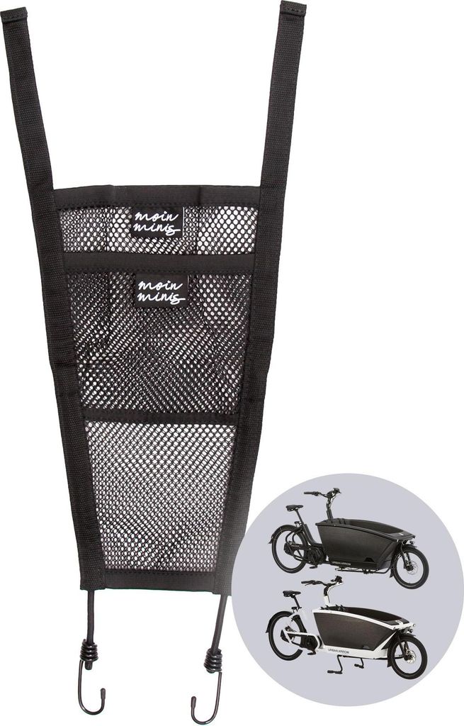 moin minis hinteres Gepäcknetz für Urban Arrow Family Produktbild 