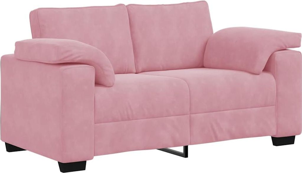 Zweisitzer-Sofa Rosa 160x77x82 cm Samt