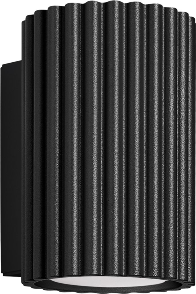 Wandleuchte KARBON 10 schwarz 1xGU10 10W Aluminium 10x8.5x6.5cm Sollux Lighting