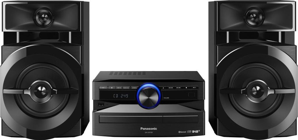 Panasonic SC-UX102 Sistema Hi-Fi 300W DAB+ Bluetooth Nero Produktbild 