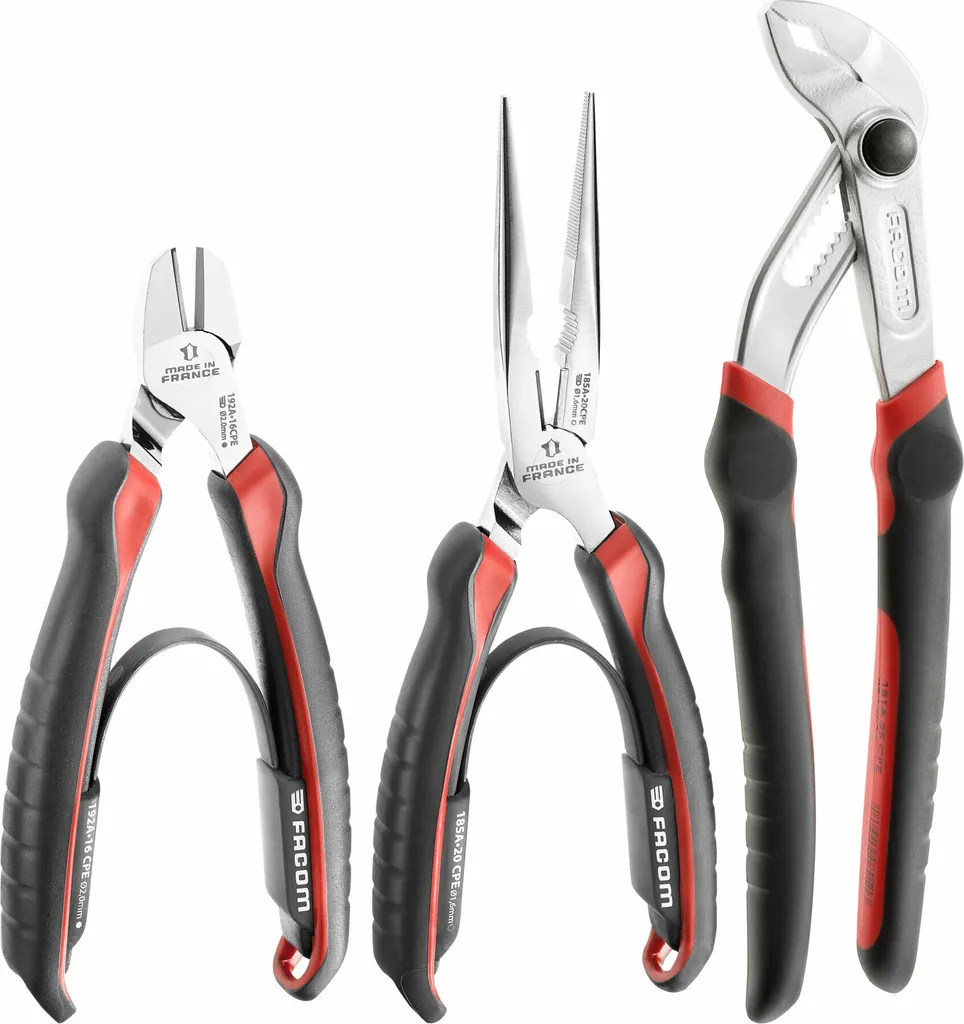 Dites stop aux outils fragiles avec le lot de 3 pinces FACOM CPE.A5PB