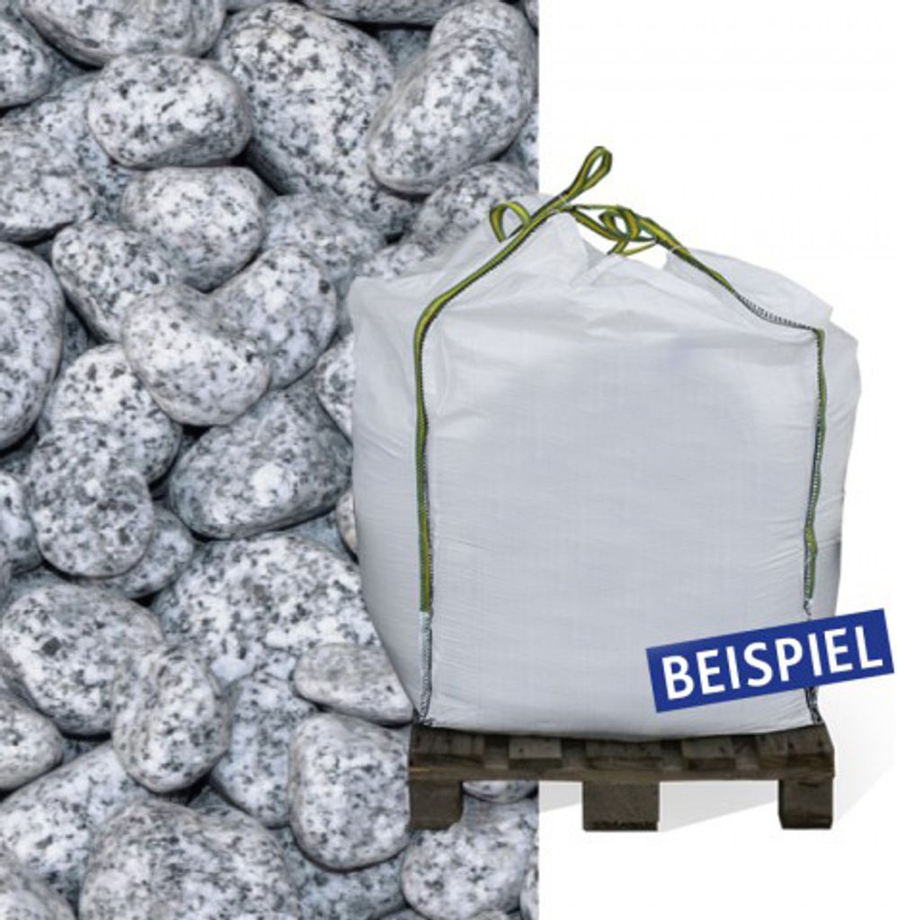 Hamann Granit-Gletscherkies Grau 25-40 mm Big Bag 600 kg Produktbild 