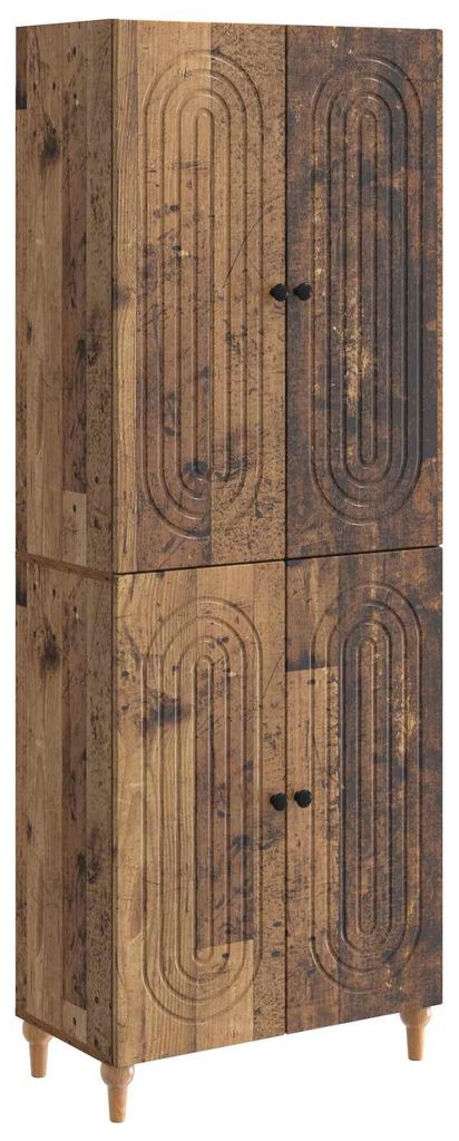 Schrankset 2 pcs 66 x 34,5 x 90 cm Holzwerkstoff