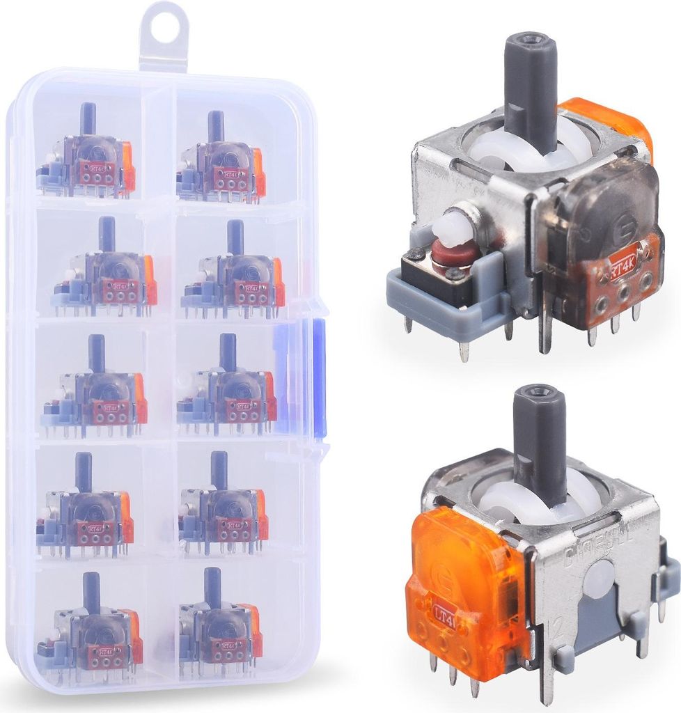 INF TMR-Joystick für PS4, 10er-Pack