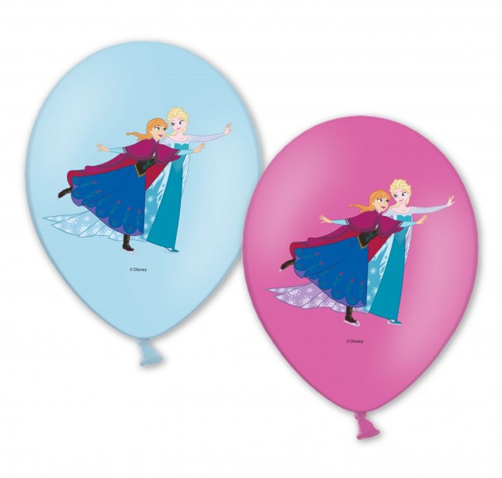 Disney Die Schneekönigin - Geburtstagsparty - 6 Ballons - Produktbild 