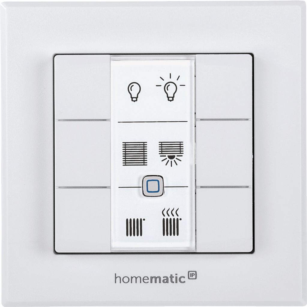 Homematic IP Wandtaster - 6-fach Produktbild 