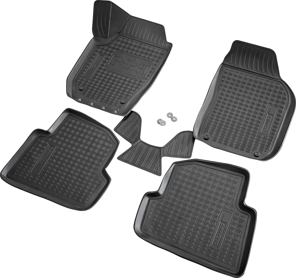 OFFERTA Tappetini Gomma 3D Skoda Fabia II 5J (2007-2014) Su Misura