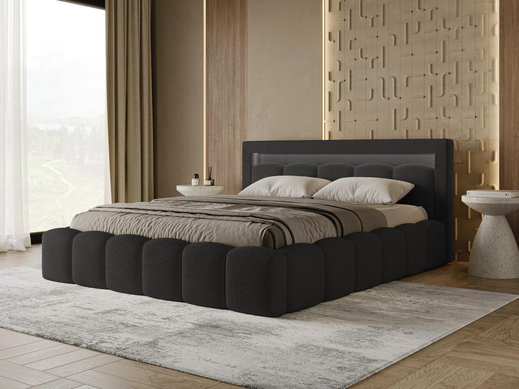 Chilly Möbel Design Lit Lumi - Lit rembourré avec coffre, Image du produit 