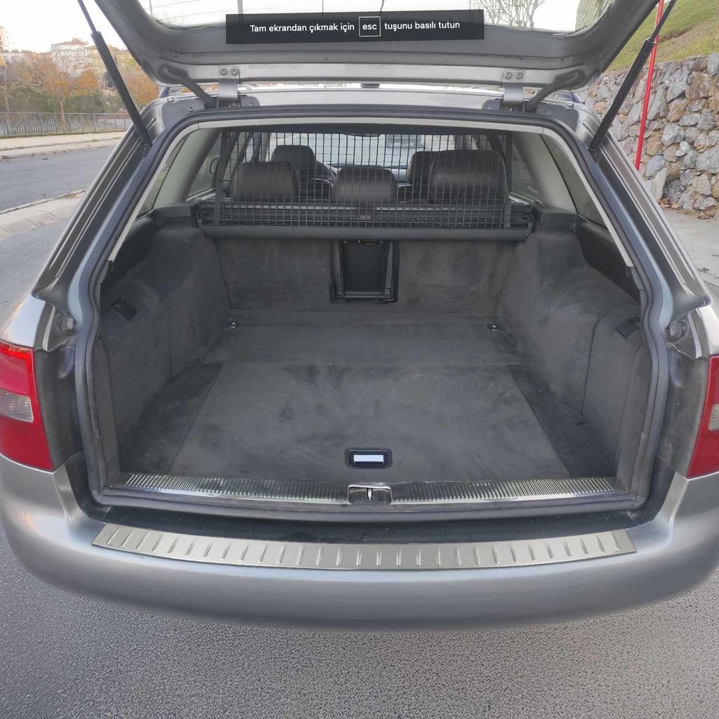 Ochrana nárazníku pro Audi A6 Avant 4B 1997-05 nerezová Obrázek produktu 