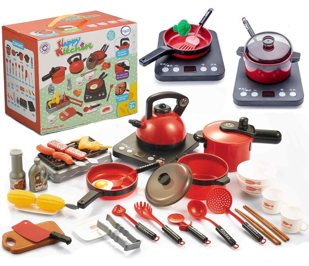 WOOPIE Cucina per bambini Grande XXL Set Accessori Pentole Immagine del prodotto 