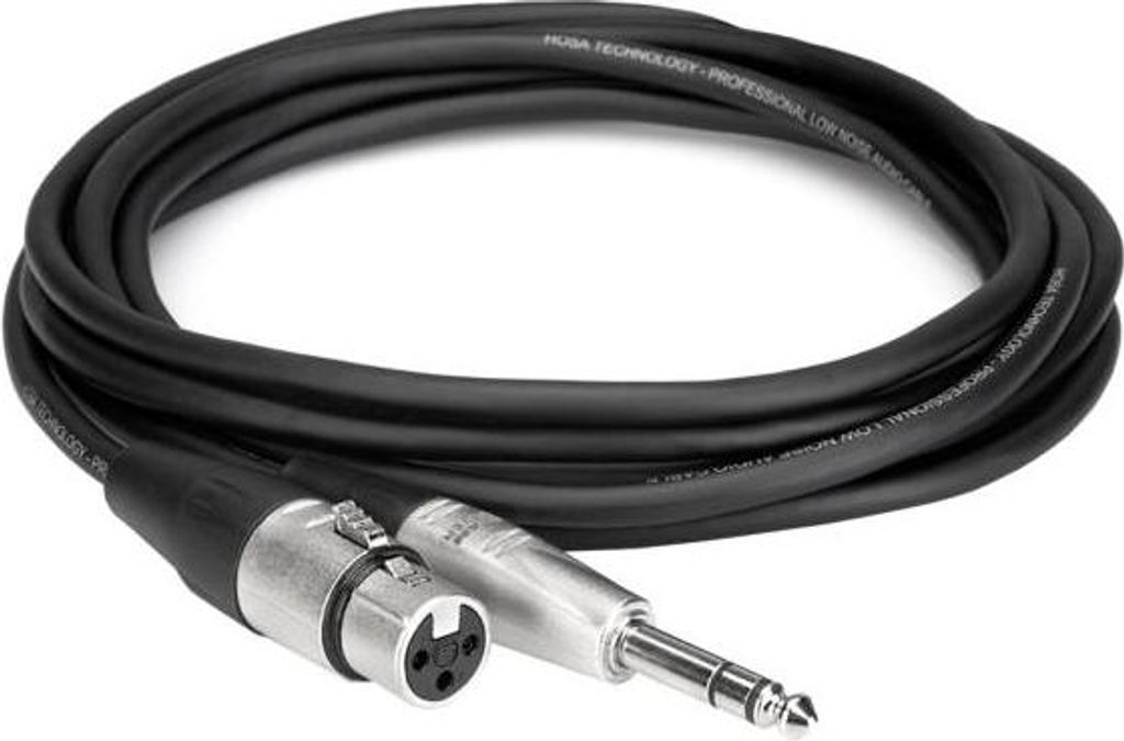 Hosa HXS-003 XLR female zu Klinkenstecker 6,3mm 1m
