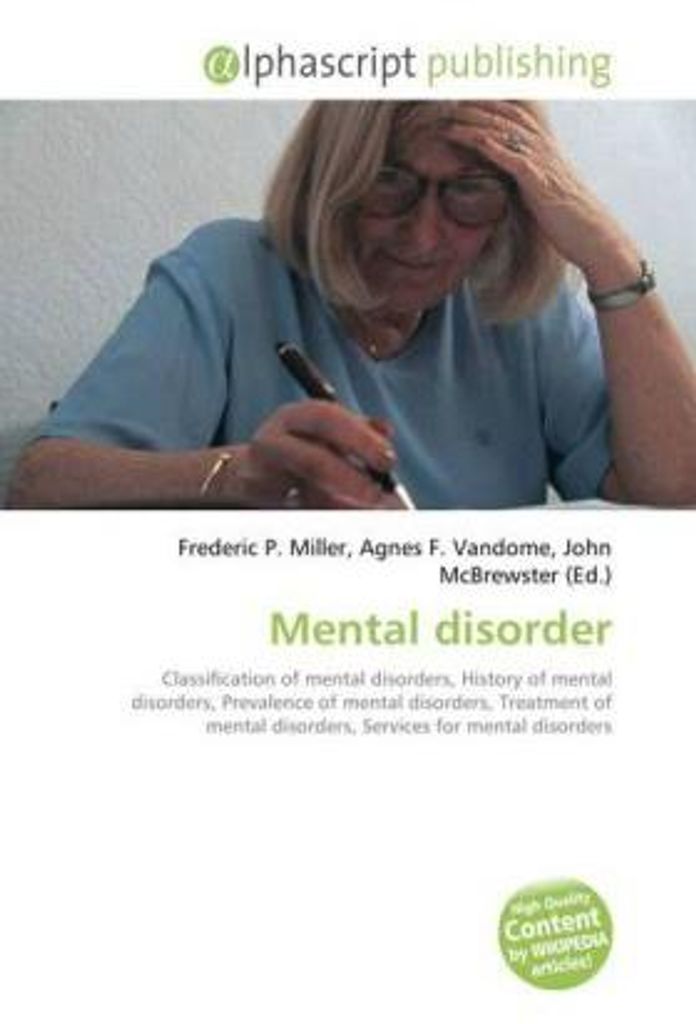 Mental disorder