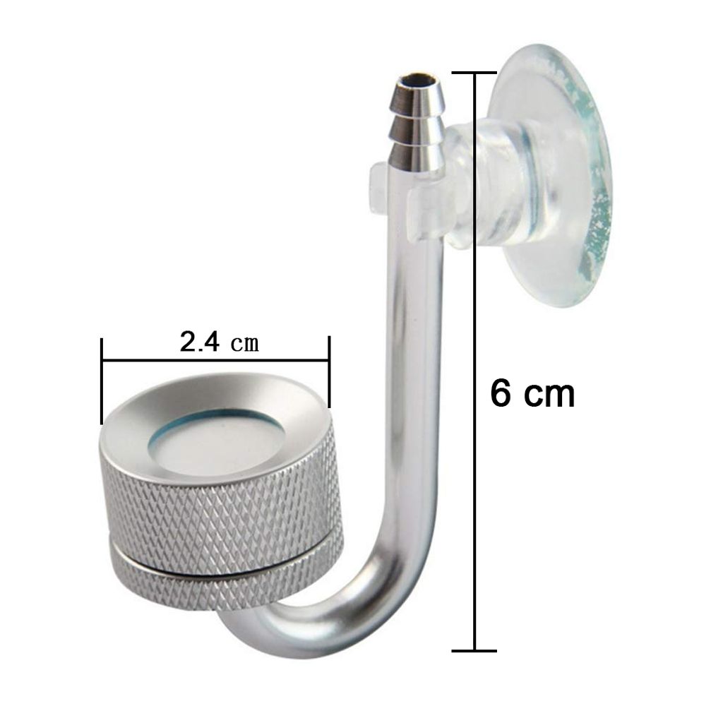 Inline CO2 Diffusor Für Aquarium – 16 Mm Schlauch, Mikrofeine Bläschen, Mehr Platz Im Becken