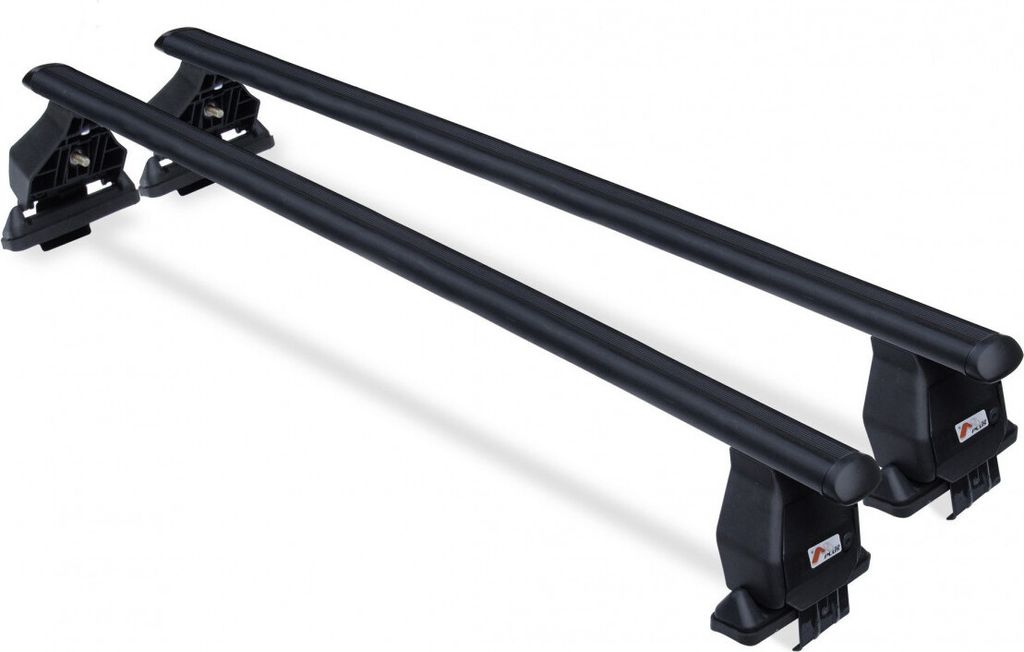 Menabo Tema | Dachträger Ford - Focus I 1998-2005 - Stahl - Länge 112 cm - Tragkraft 50 kg - 2er-Pack